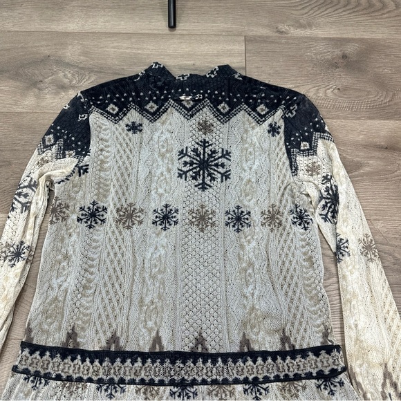 NWT Jean Paul Gaultier Soleil Gray Blue Mesh Sheer Dress Italian Made Sz Medium - Picture 13 of 13